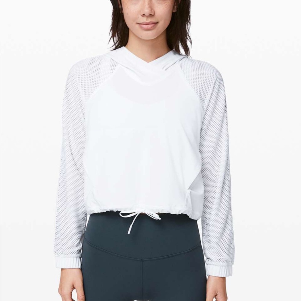 Lululemon Catch a Breeze Hoodie White 6
